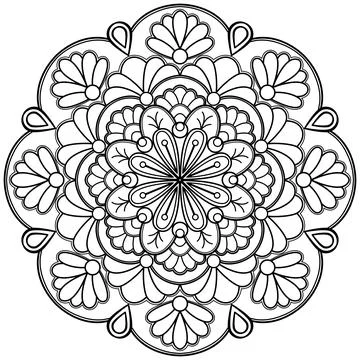 Mandala 012 Stock Illustration