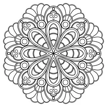 Mandala 013 Stock Illustration