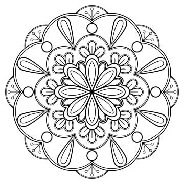 Mandala 014 Stock Illustration