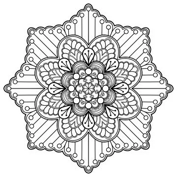 Mandala 015 Stock Illustration