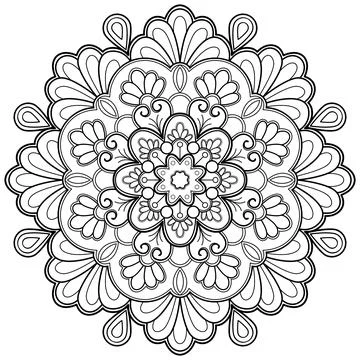 Mandala 016 Stock Illustration