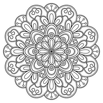 Mandala 019 Stock Illustration