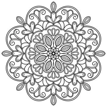 Mandala 020 Stock Illustration