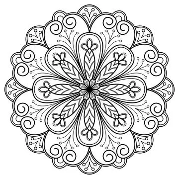 Mandala 023 Stock Illustration