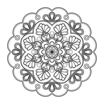 Mandala 025 Stock Illustration