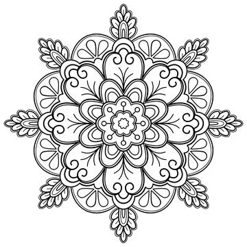 Mandala 026 Stock Illustration