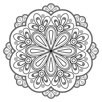 Mandala 027 Stock Illustration