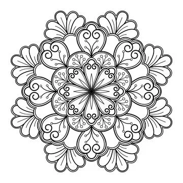 Mandala 030 Stock Illustration