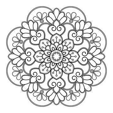 Mandala 031 Stock Illustration