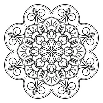 Mandala 032 Stock Illustration
