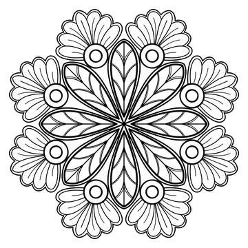 Mandala 034 Stock Illustration