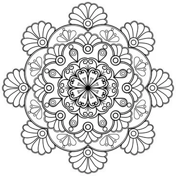Mandala 035 Stock Illustration