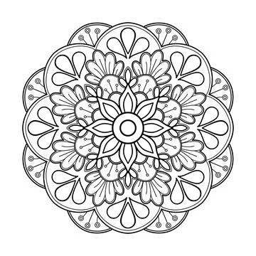 Mandala 037 Stock Illustration