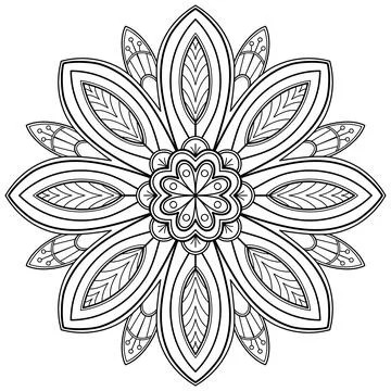Mandala 040 Stock Illustration
