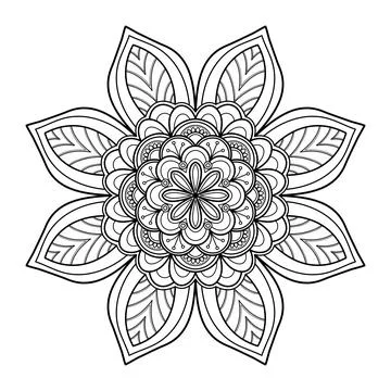 Mandala 041 Stock Illustration
