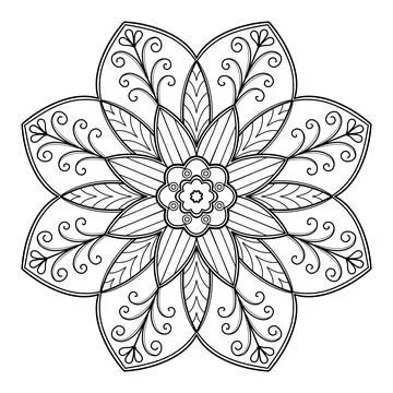 Mandala 042 Stock Illustration