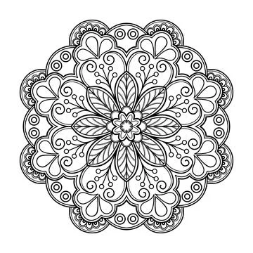 Mandala 045 Stock Illustration