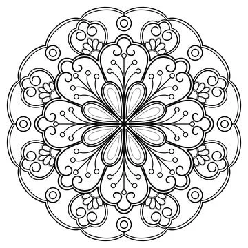 Mandala 048 Stock Illustration