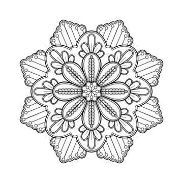 Mandala 049 Stock Illustration