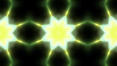 Mandala 3D Kaleidoscopic pattern. Motion. Psychedelic trippy traditional Stock Illustration