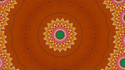 Mandala abstract background, meditation magic ornate. Spiritual movement. Cosmic Stock Footage 157359426