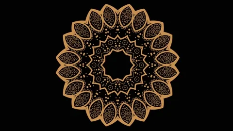 Mandala art background motion animation ... | Stock Video | Pond5