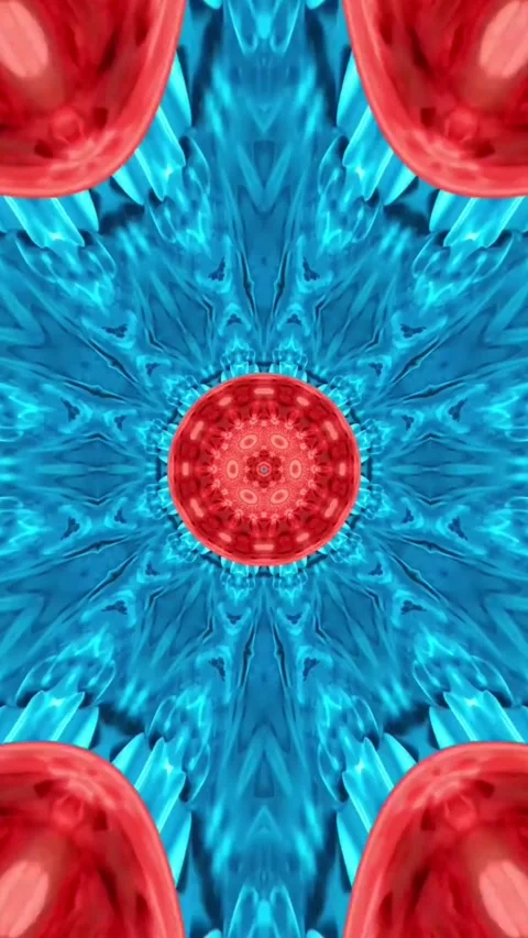 Mandala Art Colorful Circular Pattern With Many Different Colors Video Stock Footage 330767036