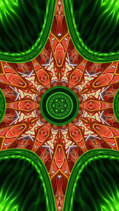Mandala Art Colorful Circular Pattern With Many Different Colors Video Stock Footage 330767724