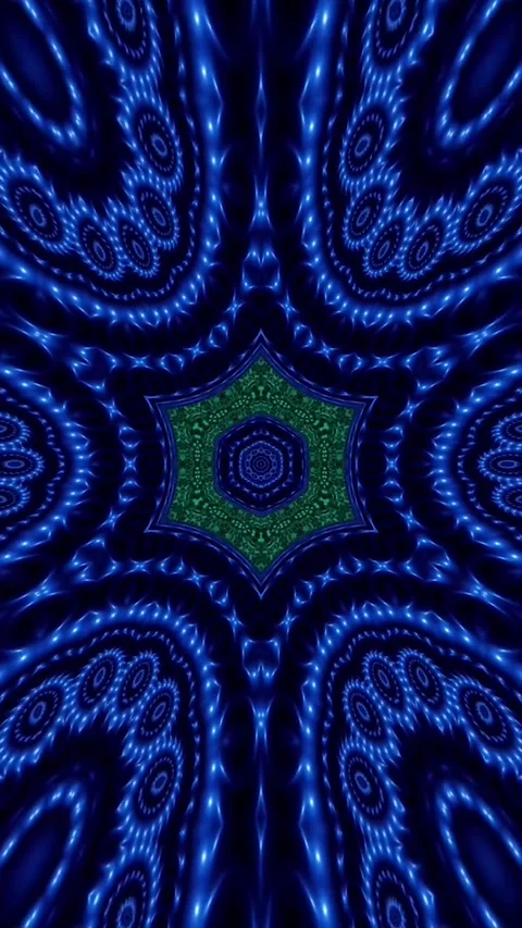 Mandala Art Colorful Circular Pattern With Many Different Colors Video Stock Footage 330767756