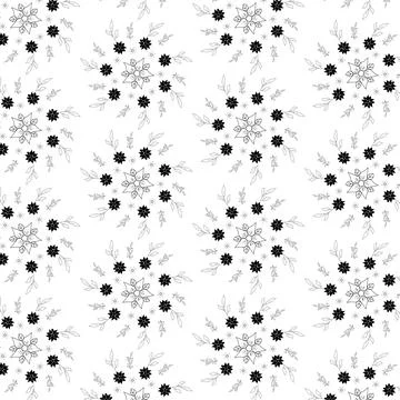 Mandala art - Floral Pattern Stock Illustration