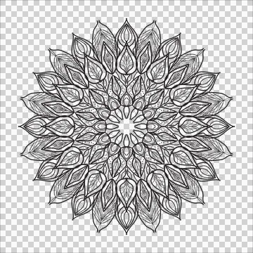 Mandala Art Stock Illustration