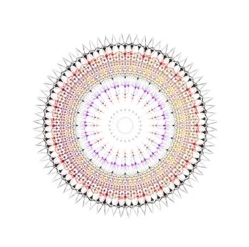 Mandala artwork	 Stock Illustration