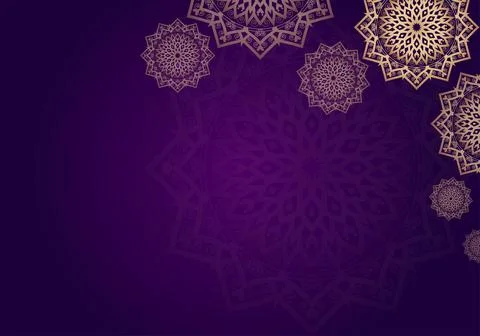 Mandala Artwork With Star Core And Mirrored Decorative Stockillustratie