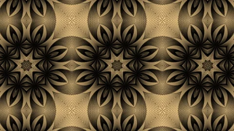 Mandala background in dark brown Perfect for elegant designs, 스톡 동영상 296657060