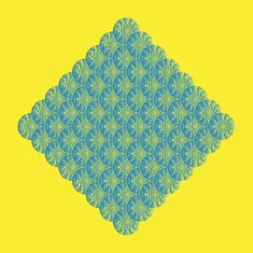 Mandala Background Geometric Floral Design Ornamental Medallion Floral Mand.. Stock Illustration