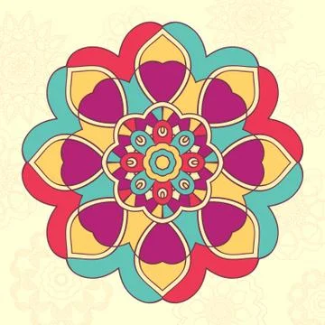Mandala background Stock Illustration