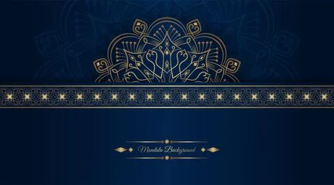 Mandala Background Stock Illustration