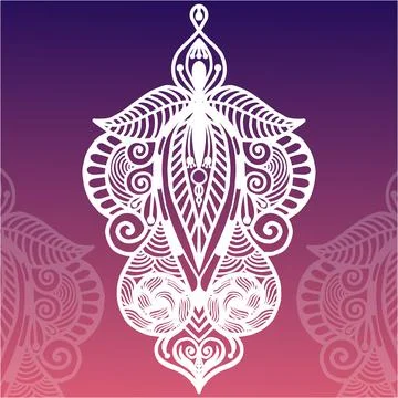 Mandala Background Vector Stock Illustration