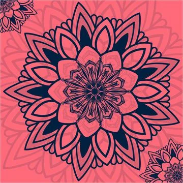 Mandala Background Vector Stock Illustration