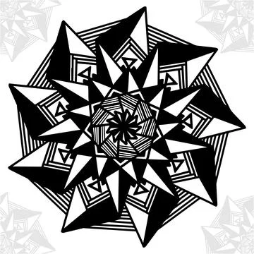 Mandala Background Vector Stock Illustration