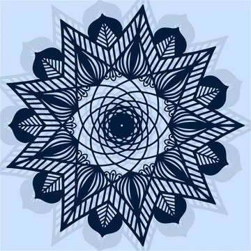 Mandala Background Vector Stock Illustration