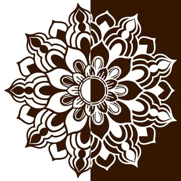 Mandala Background Vector Stock Illustration