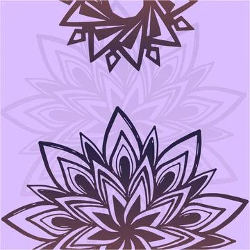Mandala Background Vector Stock Illustration