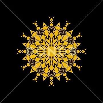 Mandala background vector image 스톡 일러스트