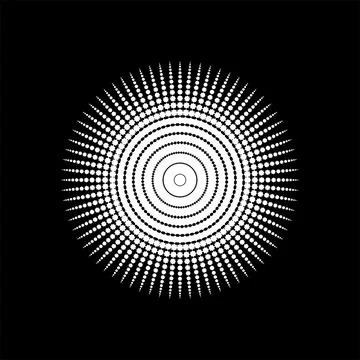 Mandala, Circle Shape made from Eight Point Star Shape. Vector Illustration Illustrazione stock