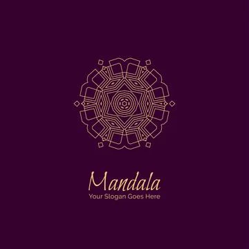 Mandala creative design vector Illustrazione stock