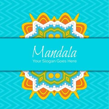 Mandala creative design vector Stock Illustration
