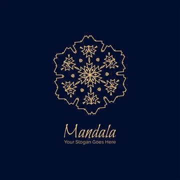 Mandala creative design vector Illustrazione stock