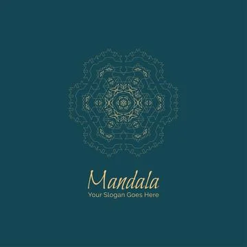 Mandala creative design vector 库存插图
