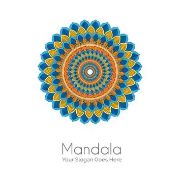 Mandala creative design vector 库存插图